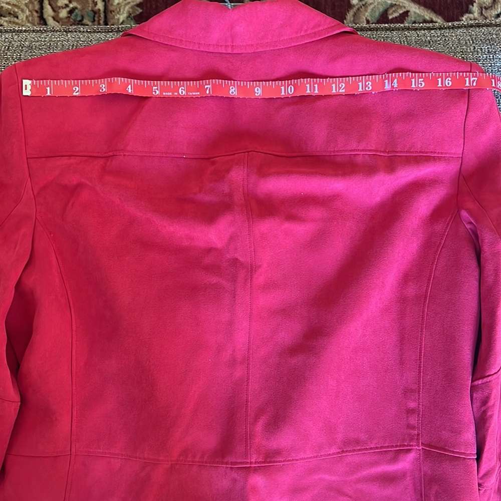 Red Women's Blazer - Picture 11 of 16